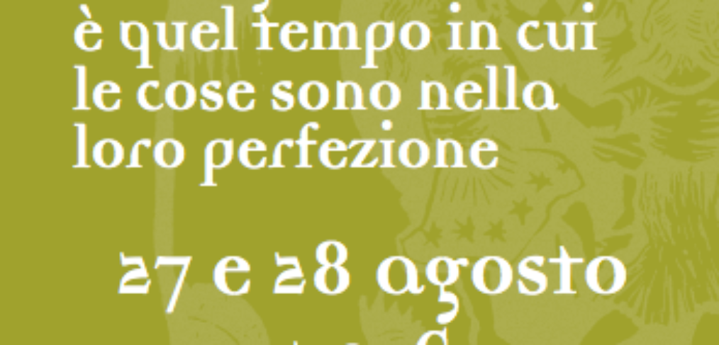 festa di fine estate - il programma