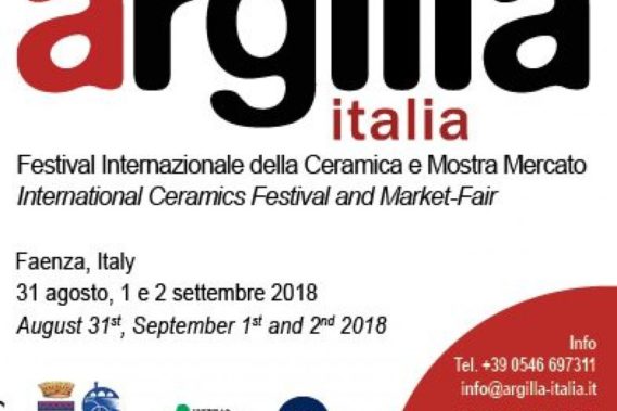 31 agosto - 2 settembre - Argillà 2018: premio al ceramista lontano - terza edizione