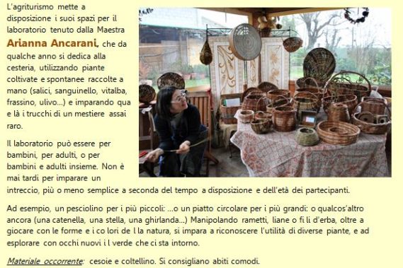 2 dicembre: Piccolo laboratorio di intreccio