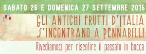 Gli antichi frutti d'Italia Pennabilli 2015