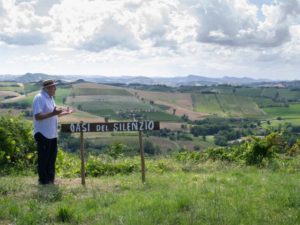 Cippo in memoria di Nino Tini