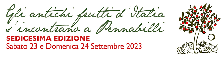 Gli Antichi Frutti d'Italia s'incontrano a Pennabilli social 2023